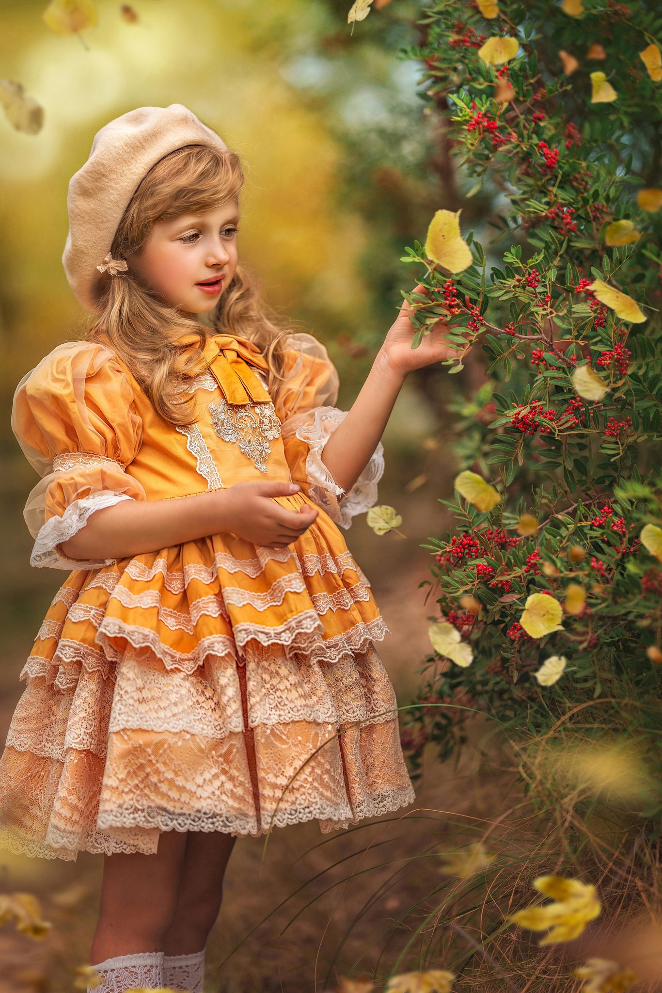 Marigold Elegance Dress