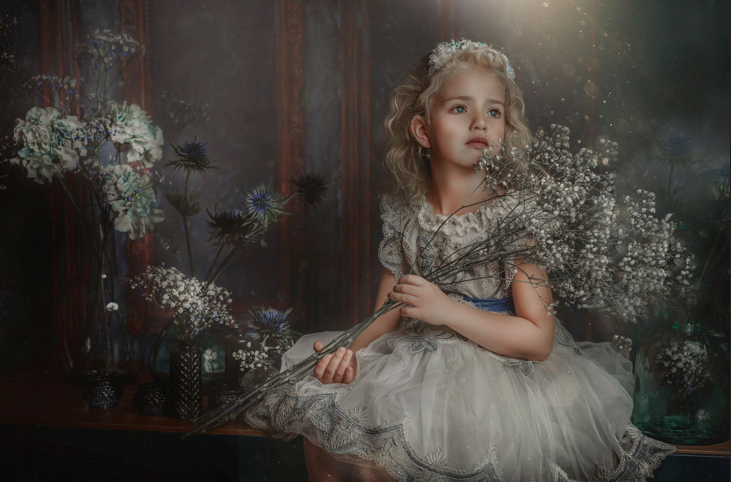 vintage girl's dress