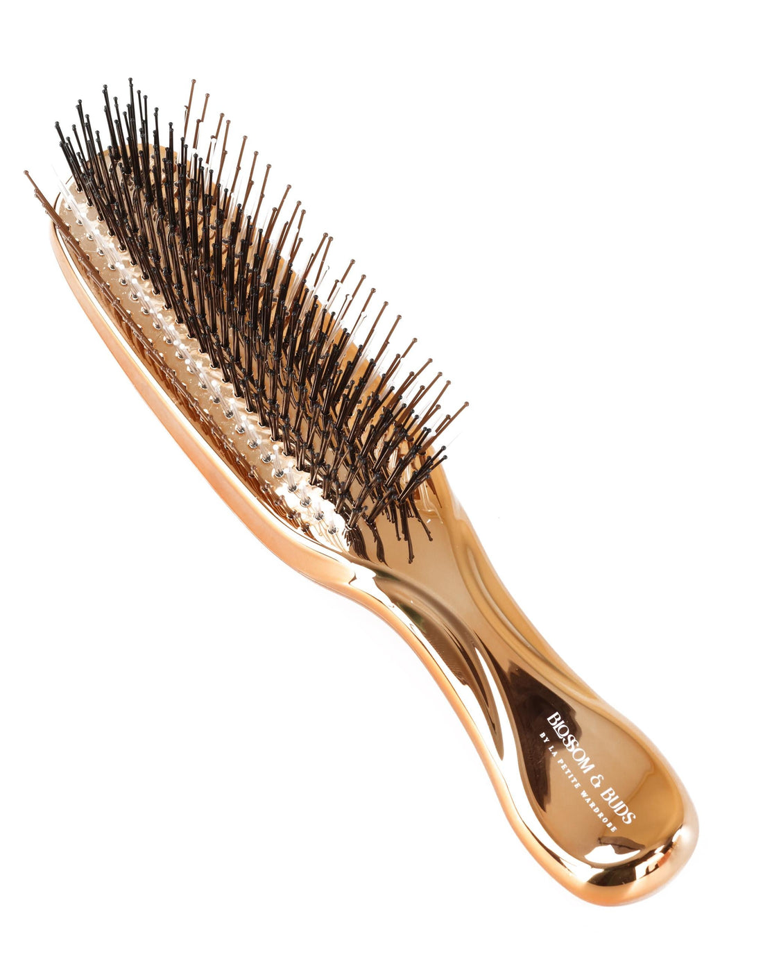 Blossom & Buds rose gold 572-bristle hair and scalp brush