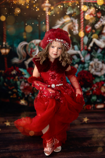 La Petite Christmas Rompers