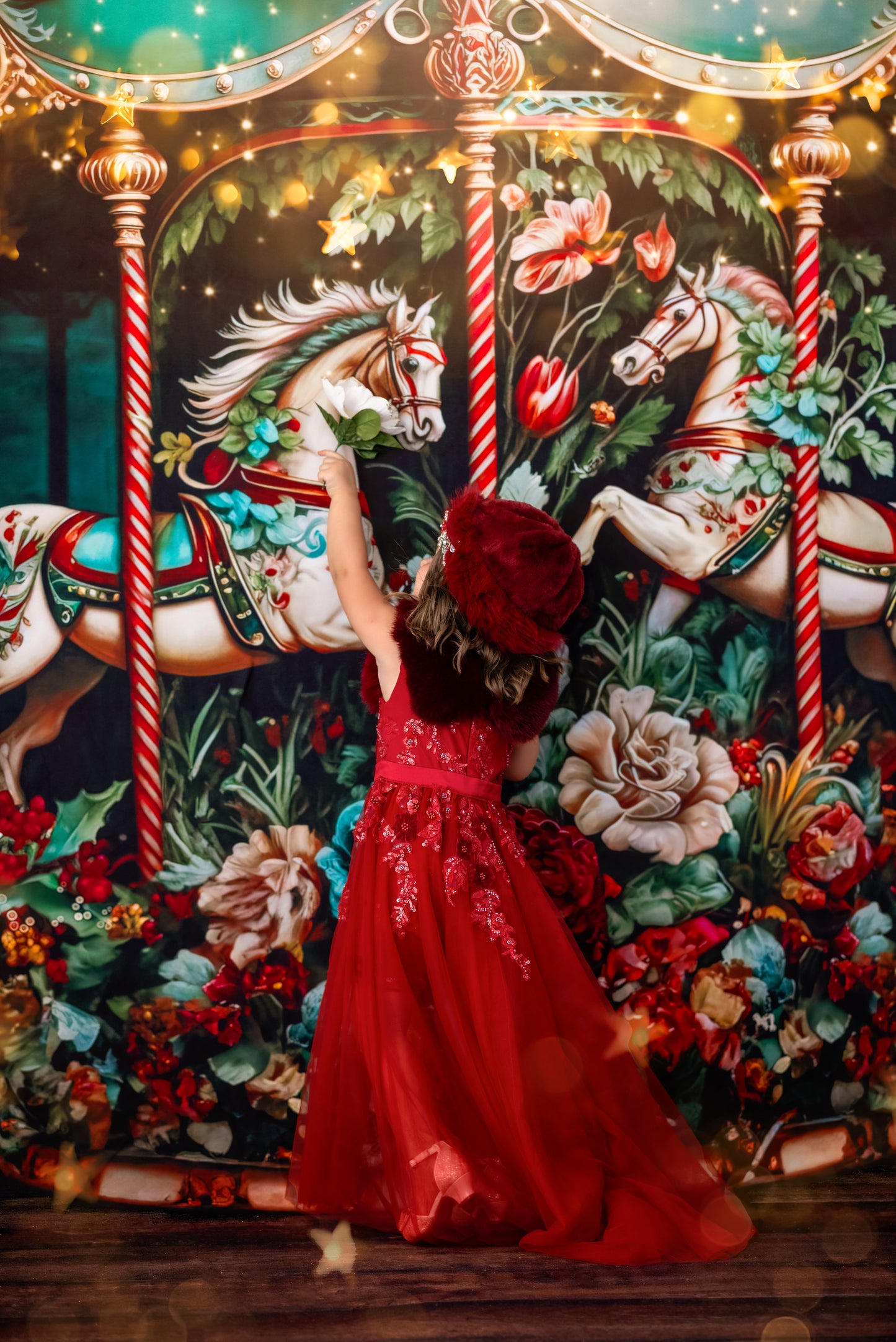 La Petite Christmas Rompers