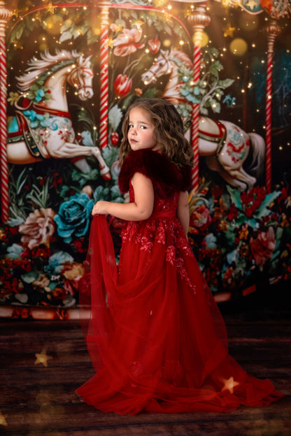 La Petite Christmas Rompers