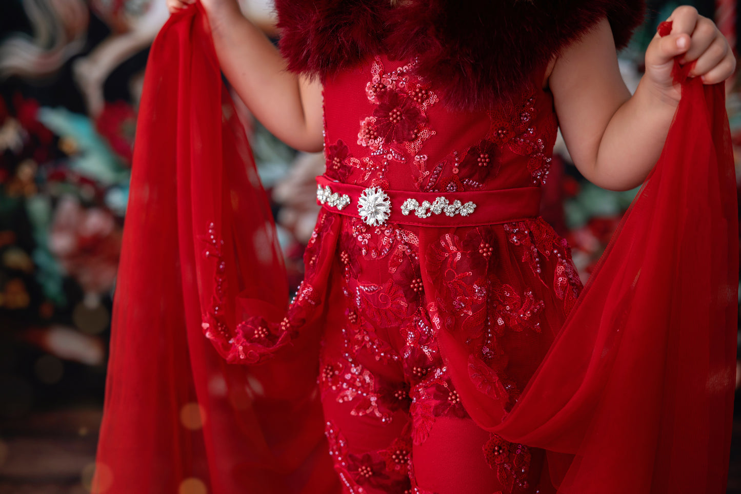 La Petite Christmas Rompers