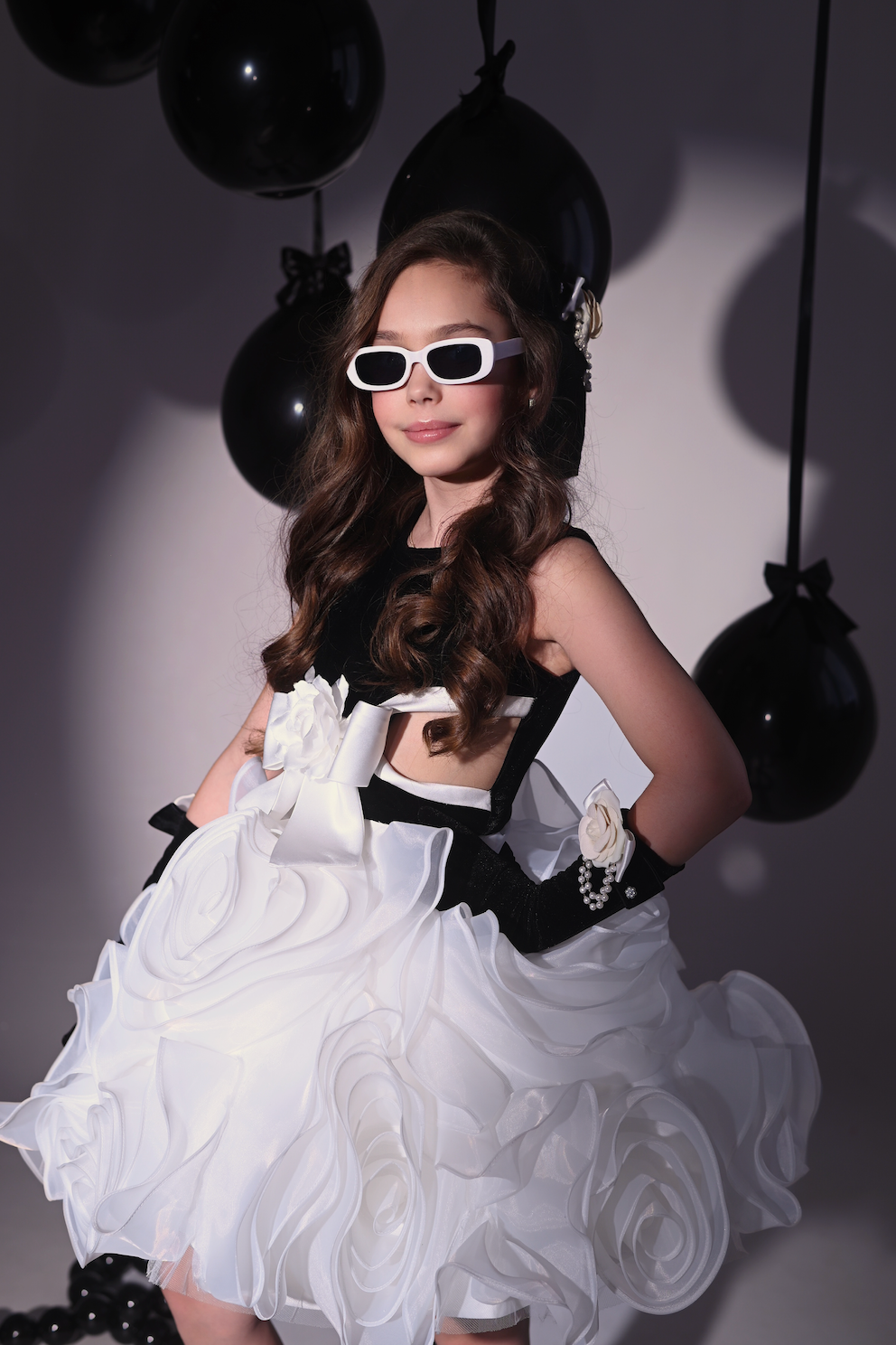 Monochrome Coco Dress