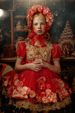 Load image into Gallery viewer, Red Carnation Dress
